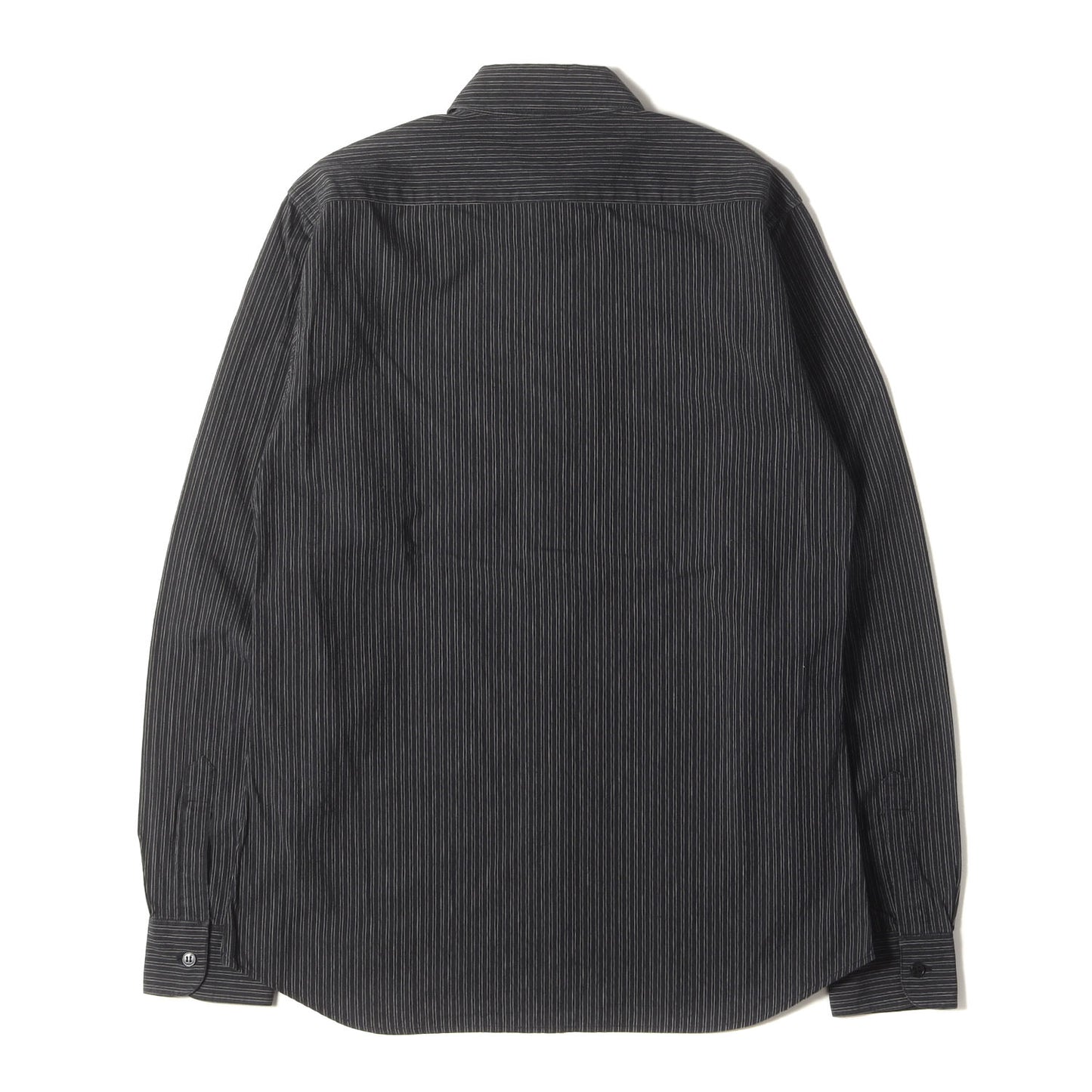 90s ピンストライプ ブロード ドレスシャツ / homme MADE IN FRANCE