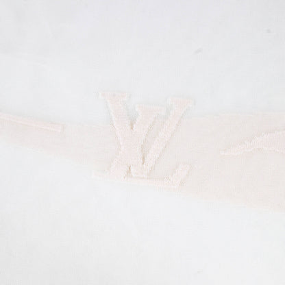 カシミヤ LV ロゴ ジャガード シースルー メッシュ Tシャツ (HGN74WJYL 919N) / ショートスリーブ 半袖 カットソーラグカジ ラグジュアリー カジュアル イタカジ Plain Rainbow