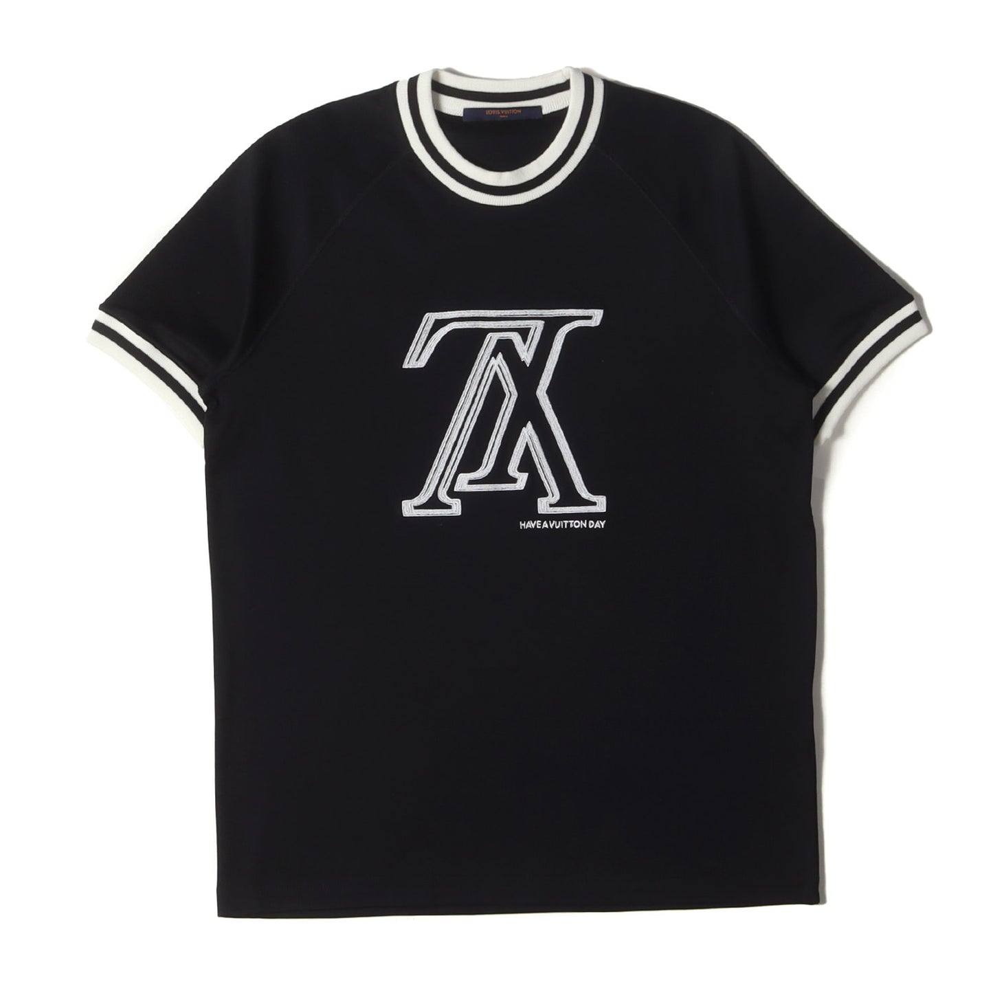 アップサイドダウン LV ロゴ Tシャツ (RM182M CMS HFY04W)