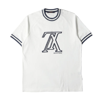 アップサイドダウン LV ロゴ Tシャツ (RM182M CMS HFY04W)