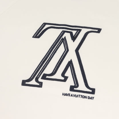 アップサイドダウン LV ロゴ Tシャツ (RM182M CMS HFY04W)