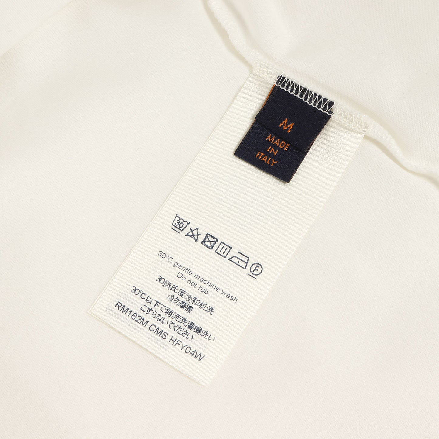 アップサイドダウン LV ロゴ Tシャツ (RM182M CMS HFY04W)