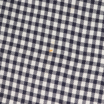 ギンガムチェック ボタンダウン 半袖 ドレス シャツ (F4506)