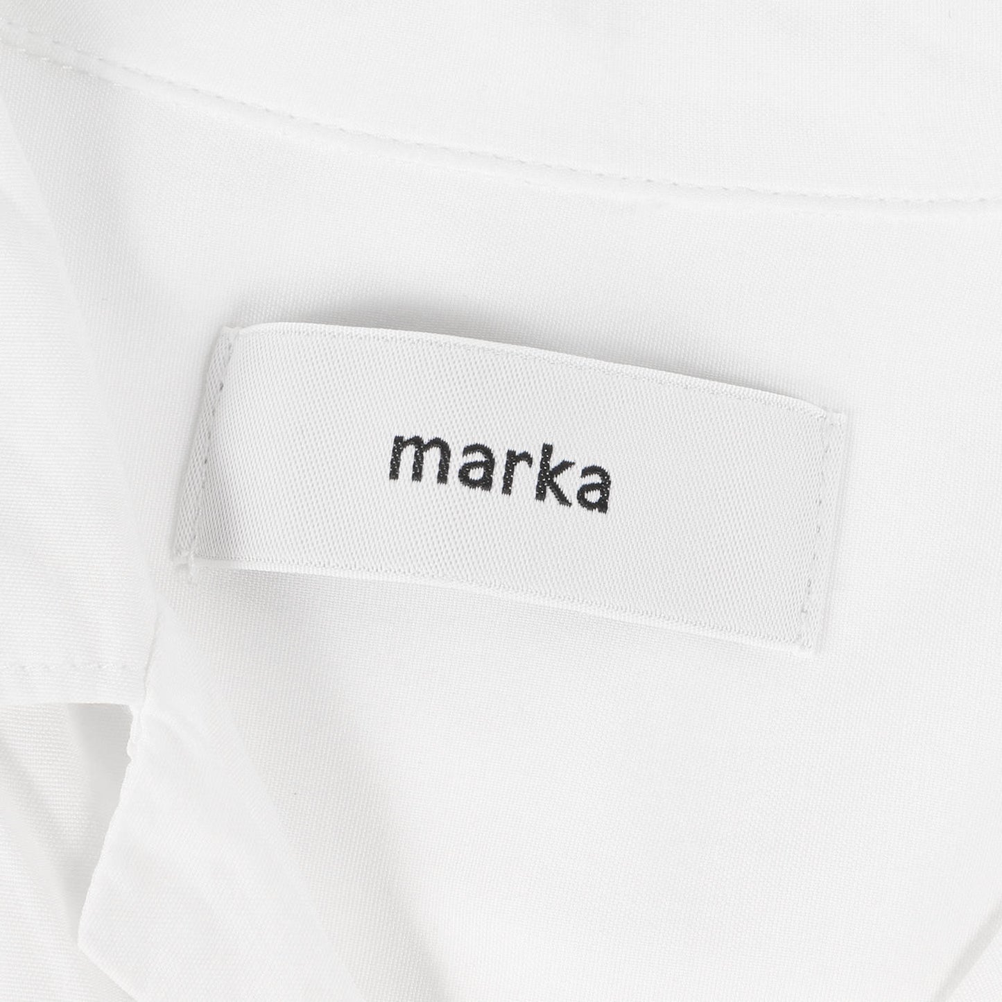 ショルダー ボーダー リブ編み 切替 オープンカラー 半袖 シャツ (M18B-02SH01B)