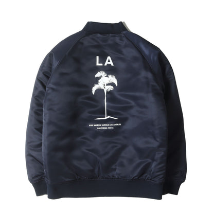 × Champion ナイロン パテッド スタジャン (C8-L649) / RHC