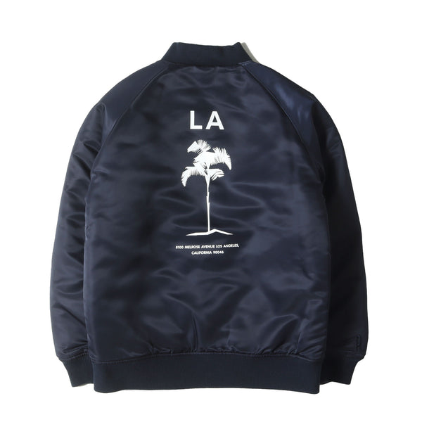 Ron Herman (ロンハーマン) × Champion ナイロン パテッド スタジャン