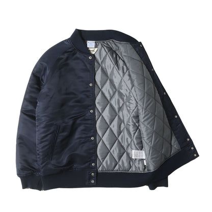× Champion ナイロン パテッド スタジャン (C8-L649) / RHC