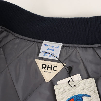 × Champion ナイロン パテッド スタジャン (C8-L649) / RHC