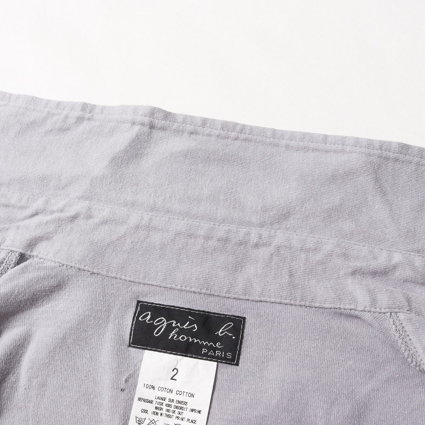アイコン レザール ジップ 半袖 シャツ / MADE IN JAPAN homme