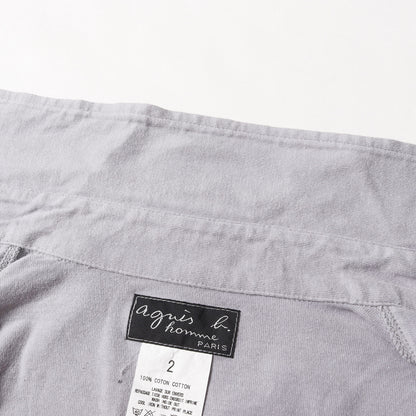 アイコン レザール ジップ 半袖 シャツ / MADE IN JAPAN homme