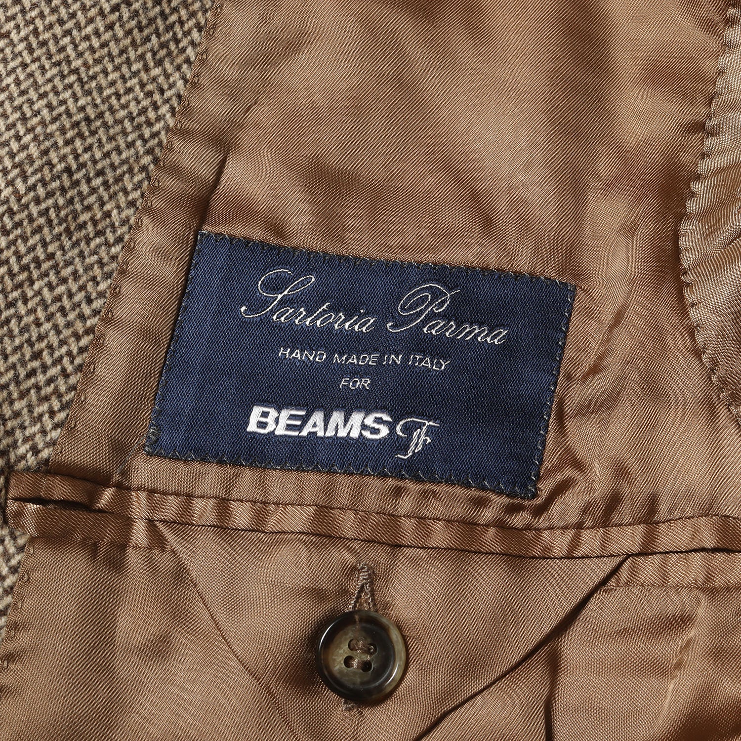 【人気】ビームスf サルトリアパルマ　チェスターコート　イタリア製 人気】ビームスf サルトリアパルマ チェスターコート イタリア製