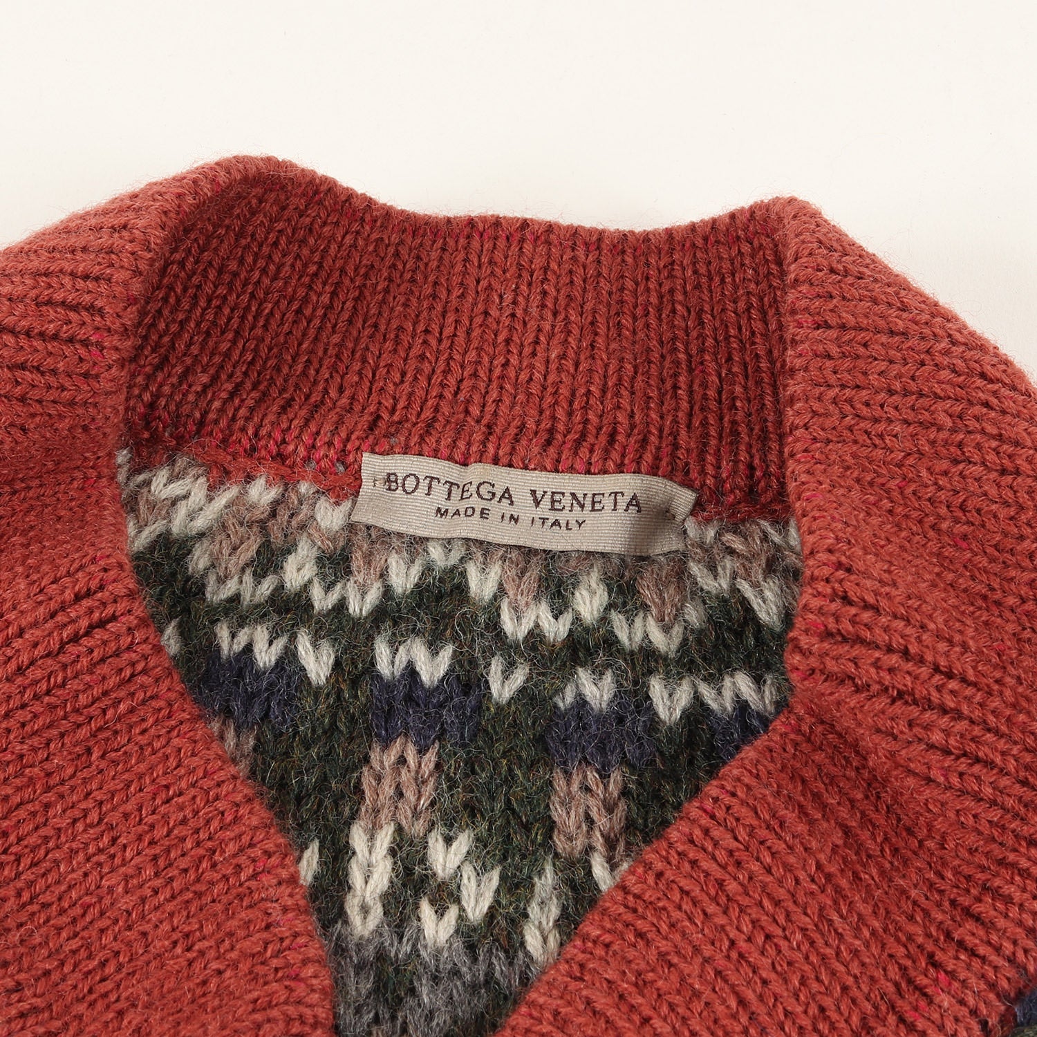 BOTTEGA VENETA (ボッテガヴェネタ) ノルディック ジャガード 切替 