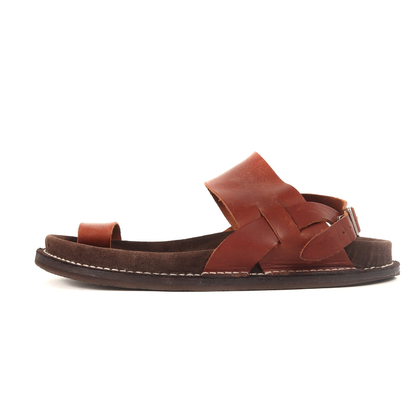 × PHIGVEL レザー グルカ サンダル (GURKHA FOOTBED SANDALS) / P.M.C