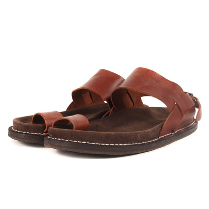 × PHIGVEL レザー グルカ サンダル (GURKHA FOOTBED SANDALS) / P.M.C