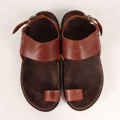 × PHIGVEL レザー グルカ サンダル (GURKHA FOOTBED SANDALS) / P.M.C