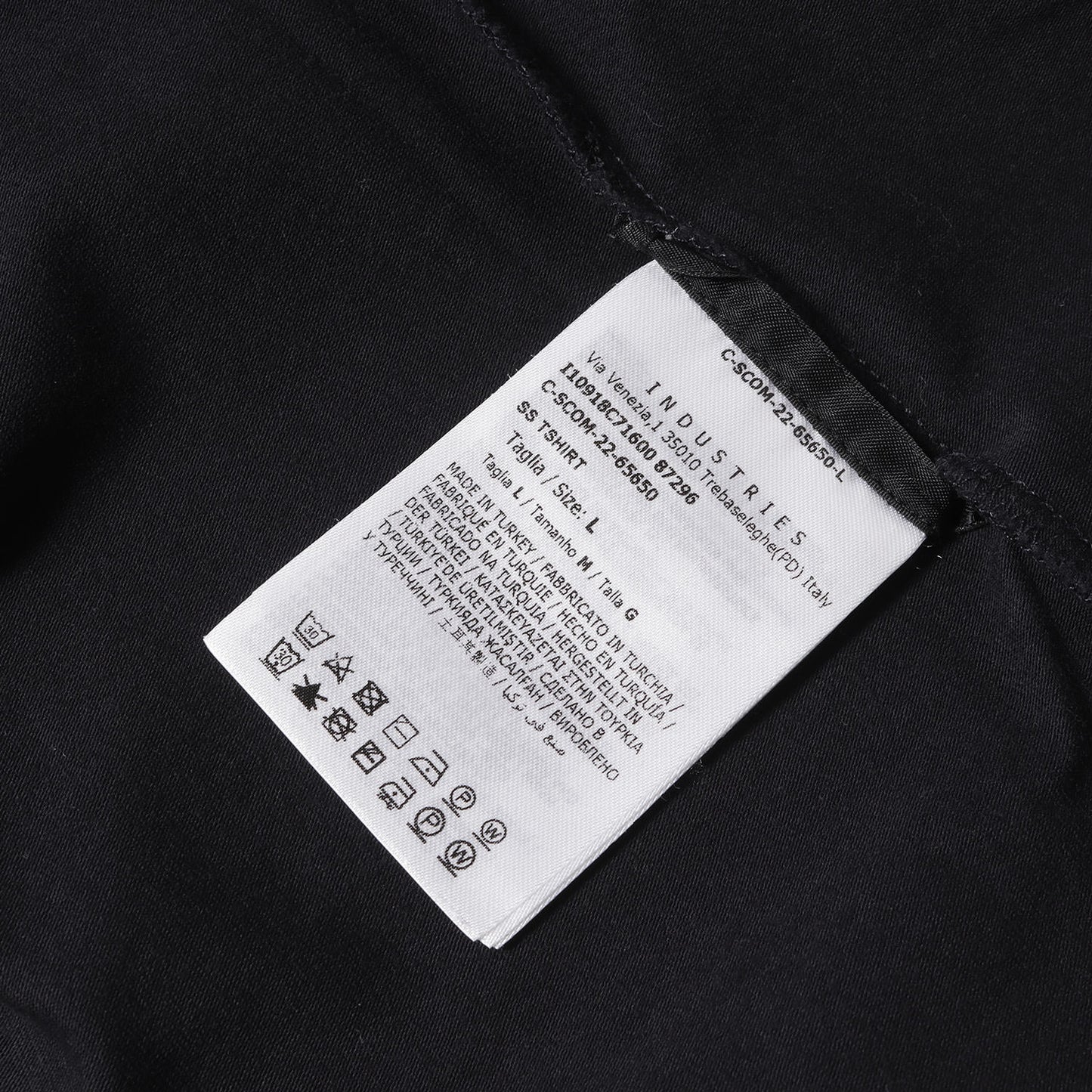 23SS アイコンワッペン ストレッチ バインダーネック Tシャツ (I10918C71600 87296)