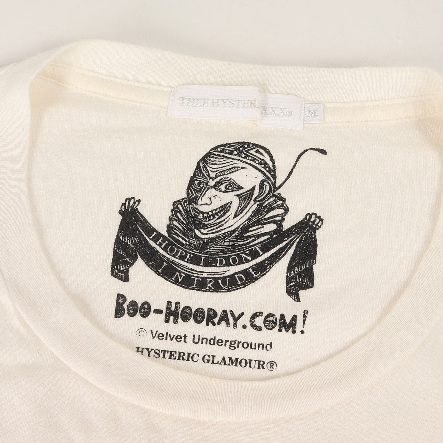 × Boo-Hooray ヴェルヴェット・アンダーグラウンド フォト Tシャツ (0603CT09) / THEE HYSTERIC XXX