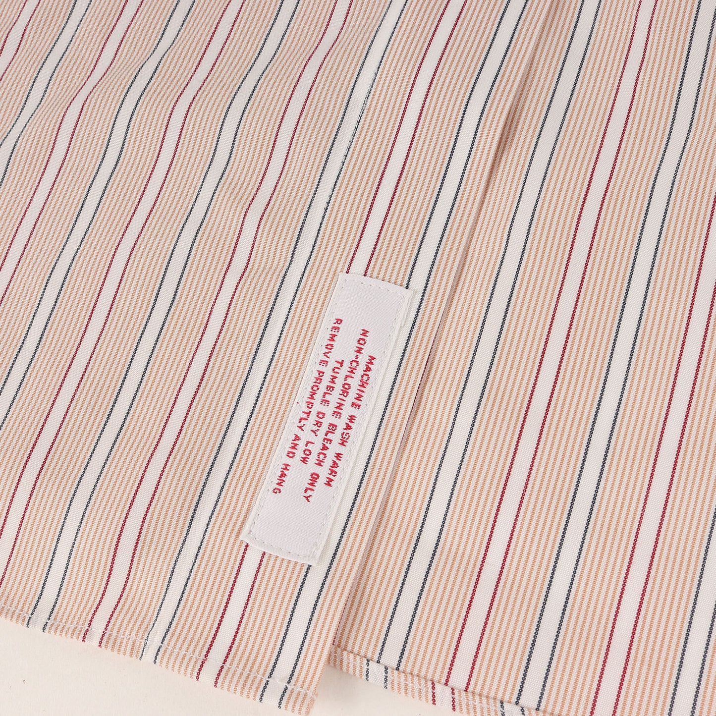 ダブルカフス ストライプ ドレス シャツ / 長袖 ビジネス フォーマル ビジカジ オフィカジ