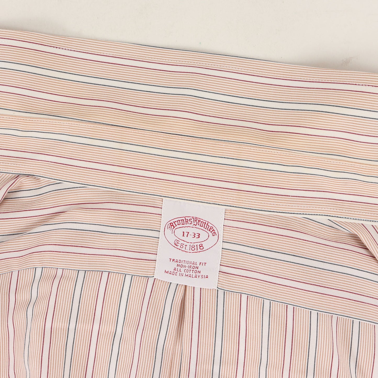 ダブルカフス ストライプ ドレス シャツ / 長袖 ビジネス フォーマル ビジカジ オフィカジ