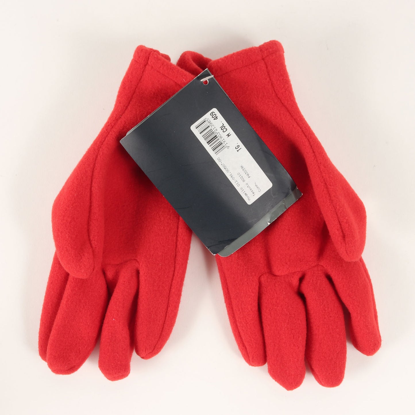 90s × HUSKY アイコン ロゴ 刺繍 フリース グローブ