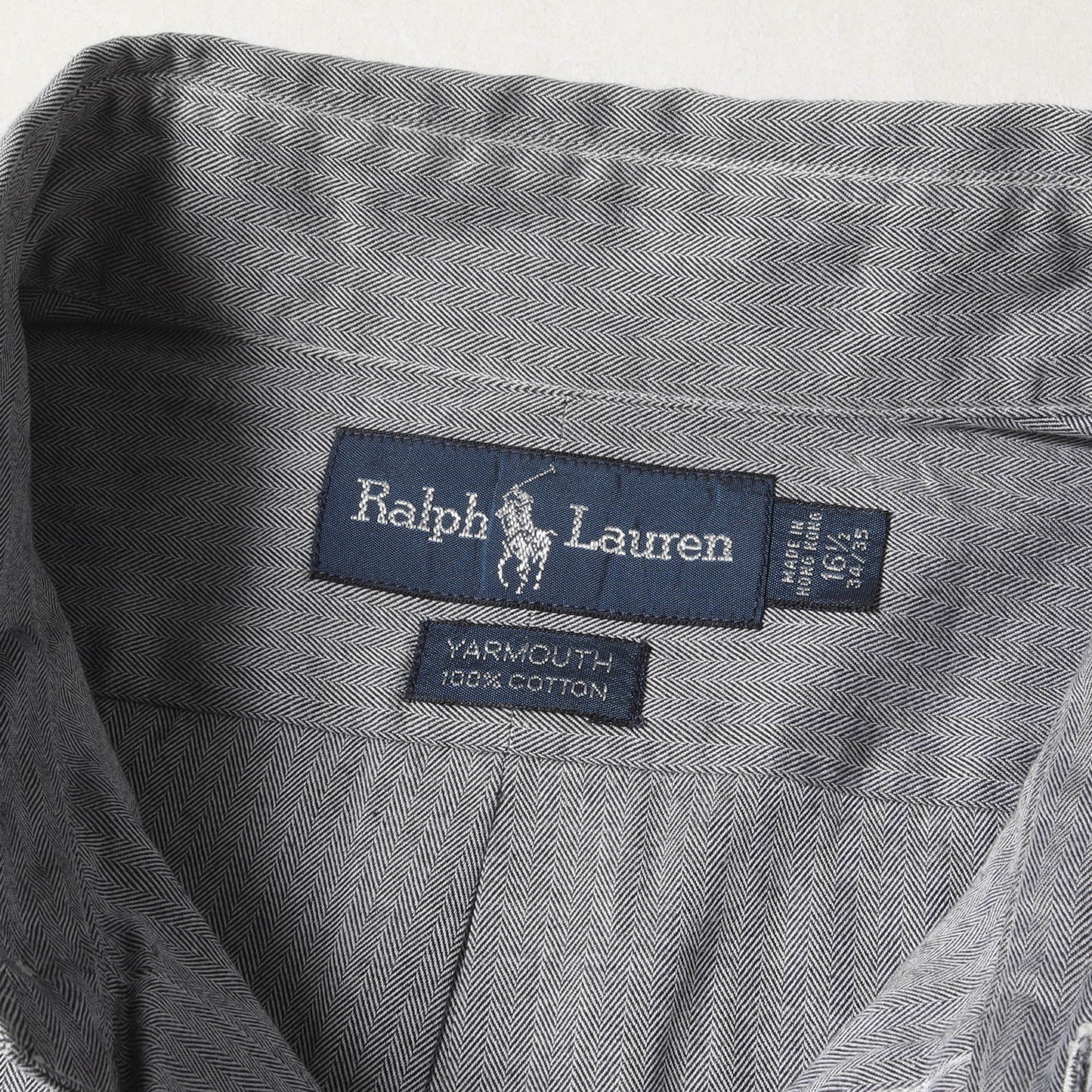 ヘリンボーン ボタンダウン ドレス シャツ (YARMOUTH)