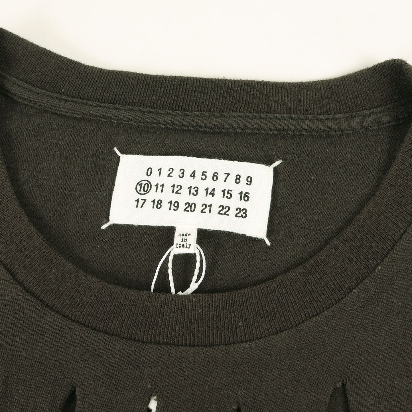 ダメージ加工 クルーネック Tシャツ (S30GC0595 S22948) / Maison Margiela 10