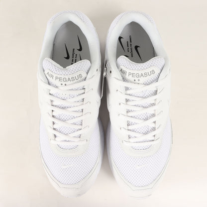 24SS × NIKE AIR PEGASUS 2005 SP (FJ4692-100) / ローカット プラットフォーム スニーカー ランニング シューズ 厚底 定番 ベーシック モード デザイナーズ ドメブラ プリュス ノームコア モノトーン スペシャル