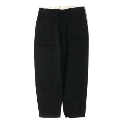 20AW コットンツイル ワイド テーパード チノ パンツ (SD 41KHAKI PANTS)