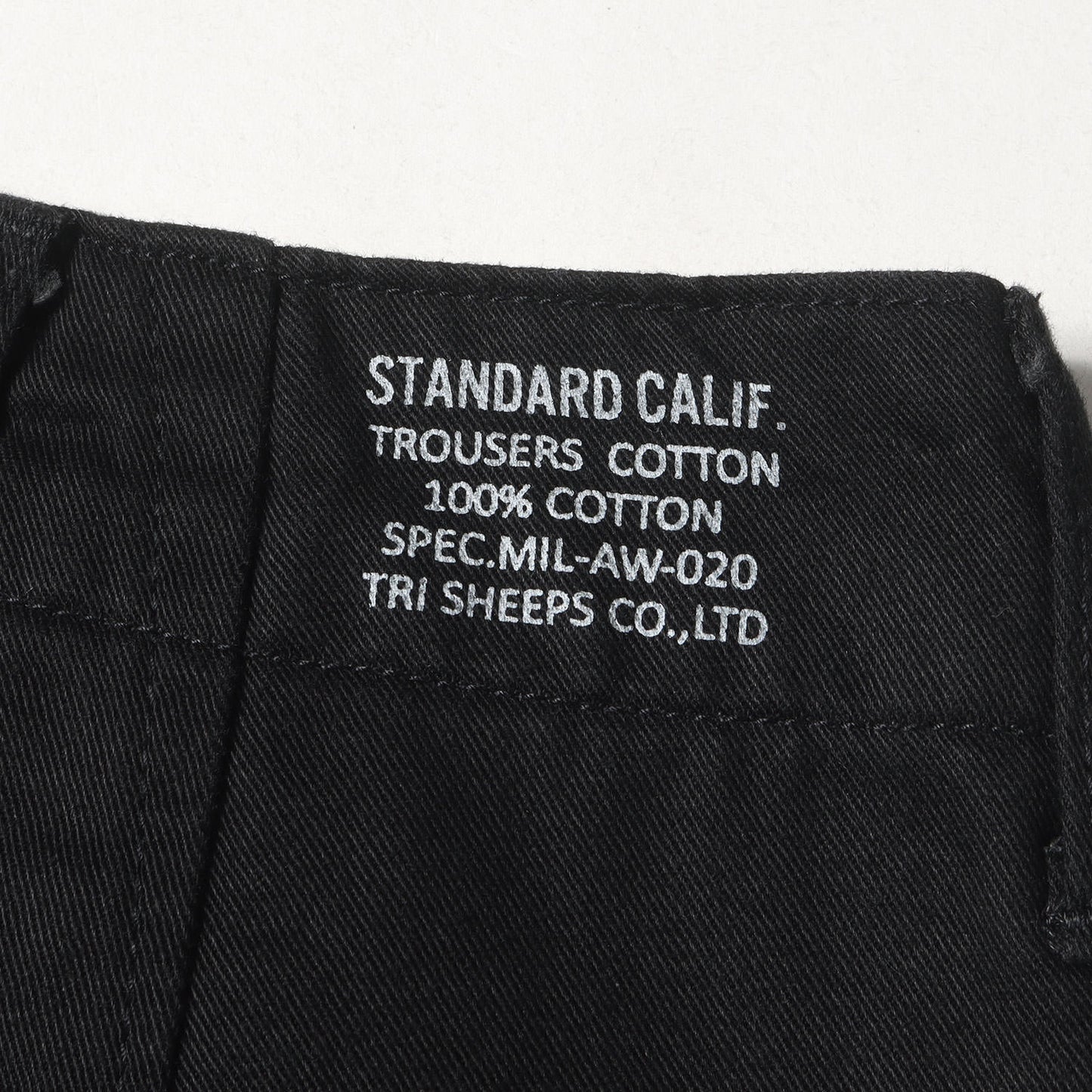 20AW コットンツイル ワイド テーパード チノ パンツ (SD 41KHAKI PANTS)