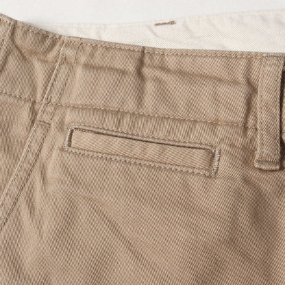 20AW コットンツイル ワイド テーパード チノ パンツ (SD 41KHAKI PANTS)