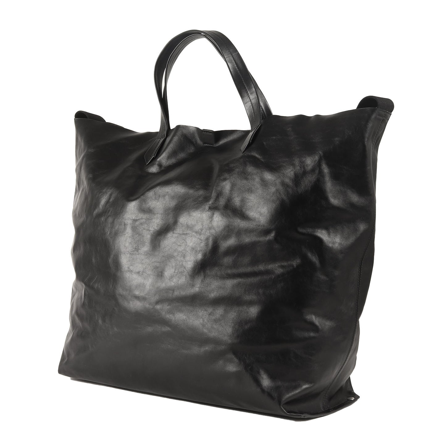 23AW 2WAY レザー ショッピング トートバッグ (SHOPPING BAG J25WC0002 P4957)