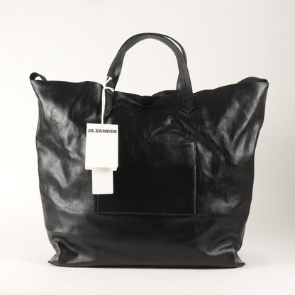 23AW 2WAY レザー ショッピング トートバッグ (SHOPPING BAG J25WC0002 P4957)