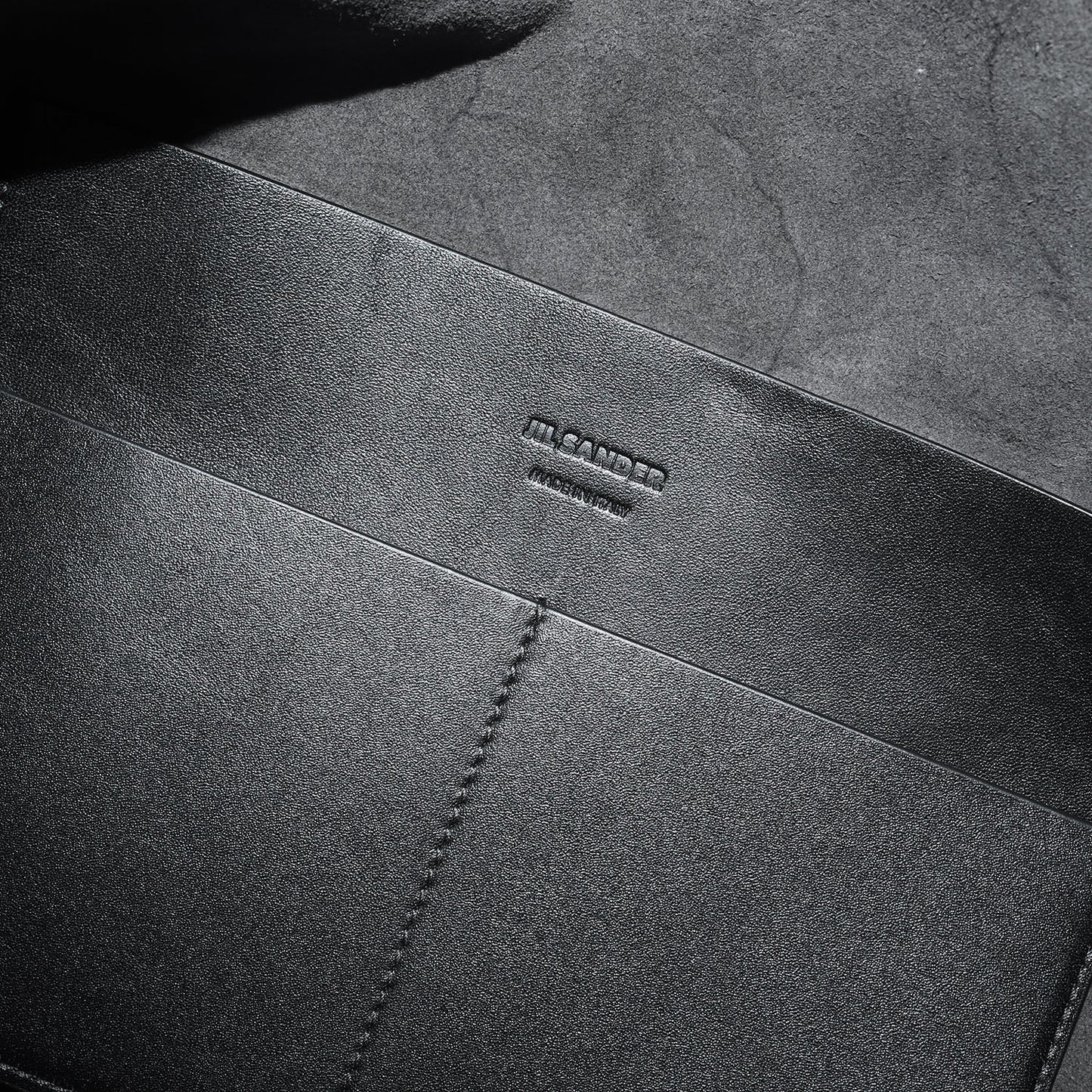 23AW 2WAY レザー ショッピング トートバッグ (SHOPPING BAG J25WC0002 P4957)