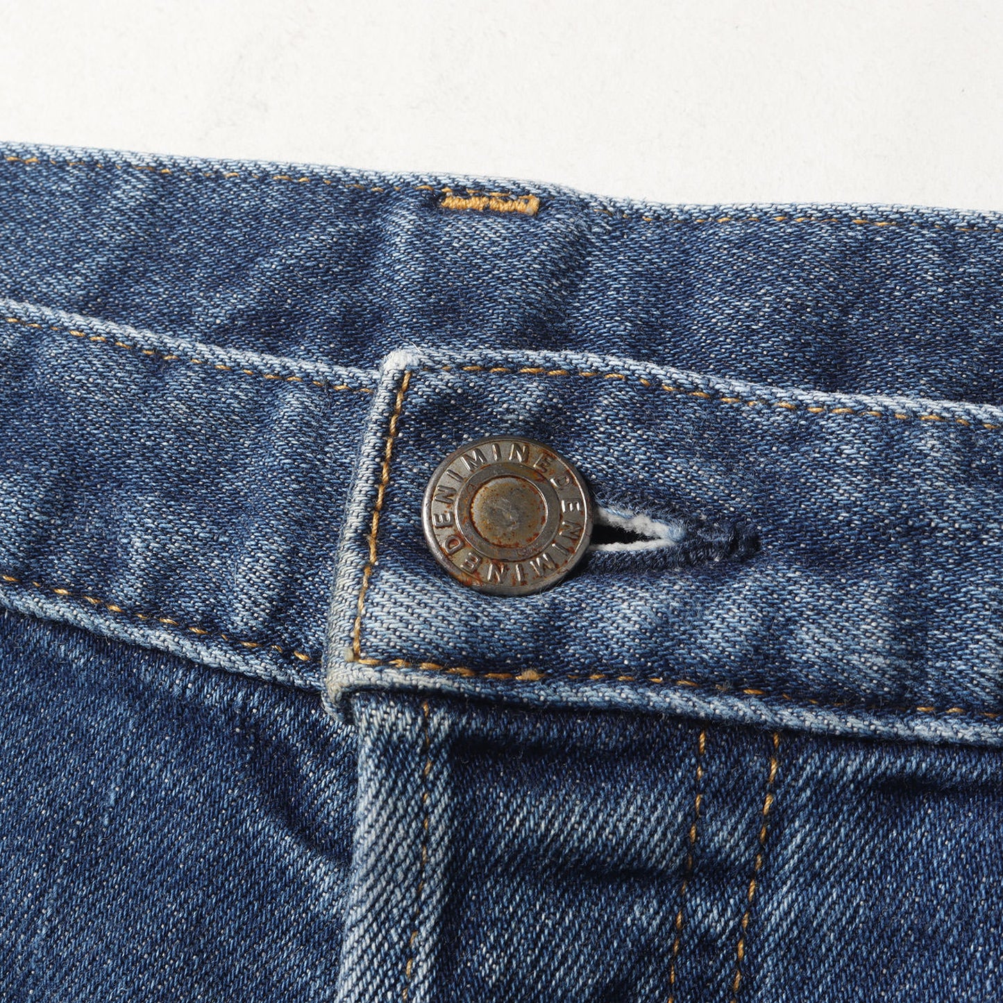 USED ウォッシュ 加工 スーパー スリム ストレッチ デニム パンツ (S.Slim STR 5pocket USD FPK107NUD-85)