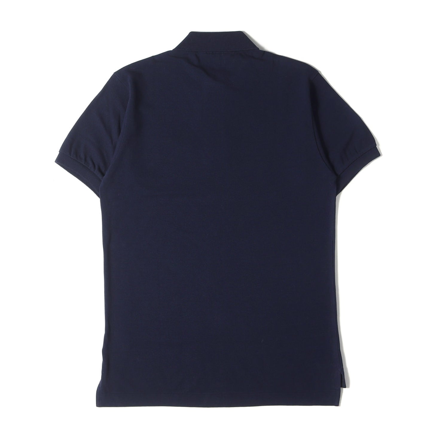 × SHIPS ワンポイント ワニ ワッペン 刺繍 鹿の子 ポロシャツ (PF140BL) / MADE IN JAPAN EXCLUSIVE EDTION