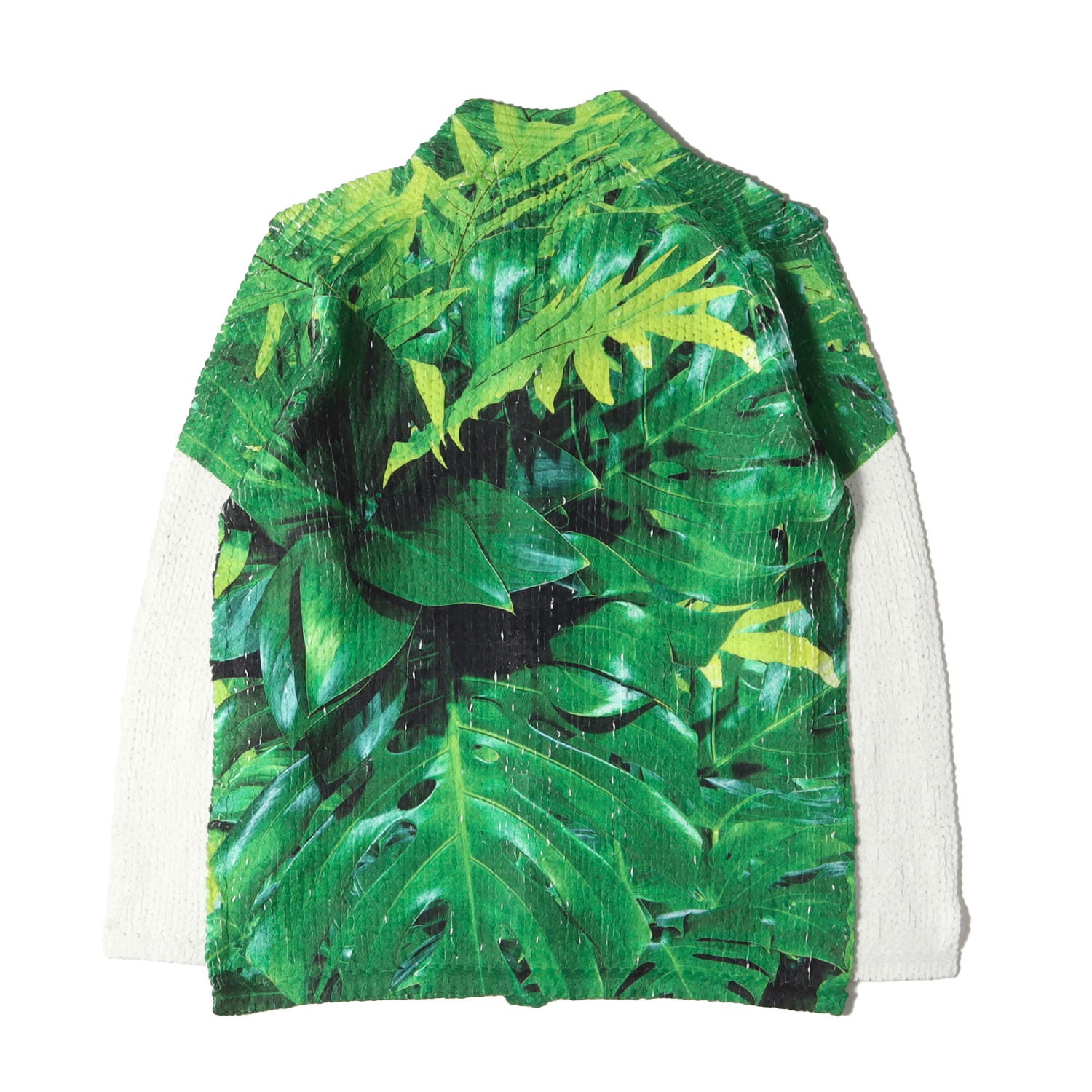 COMME des GARÇONS リーフ柄セーター Sサイズバイアス