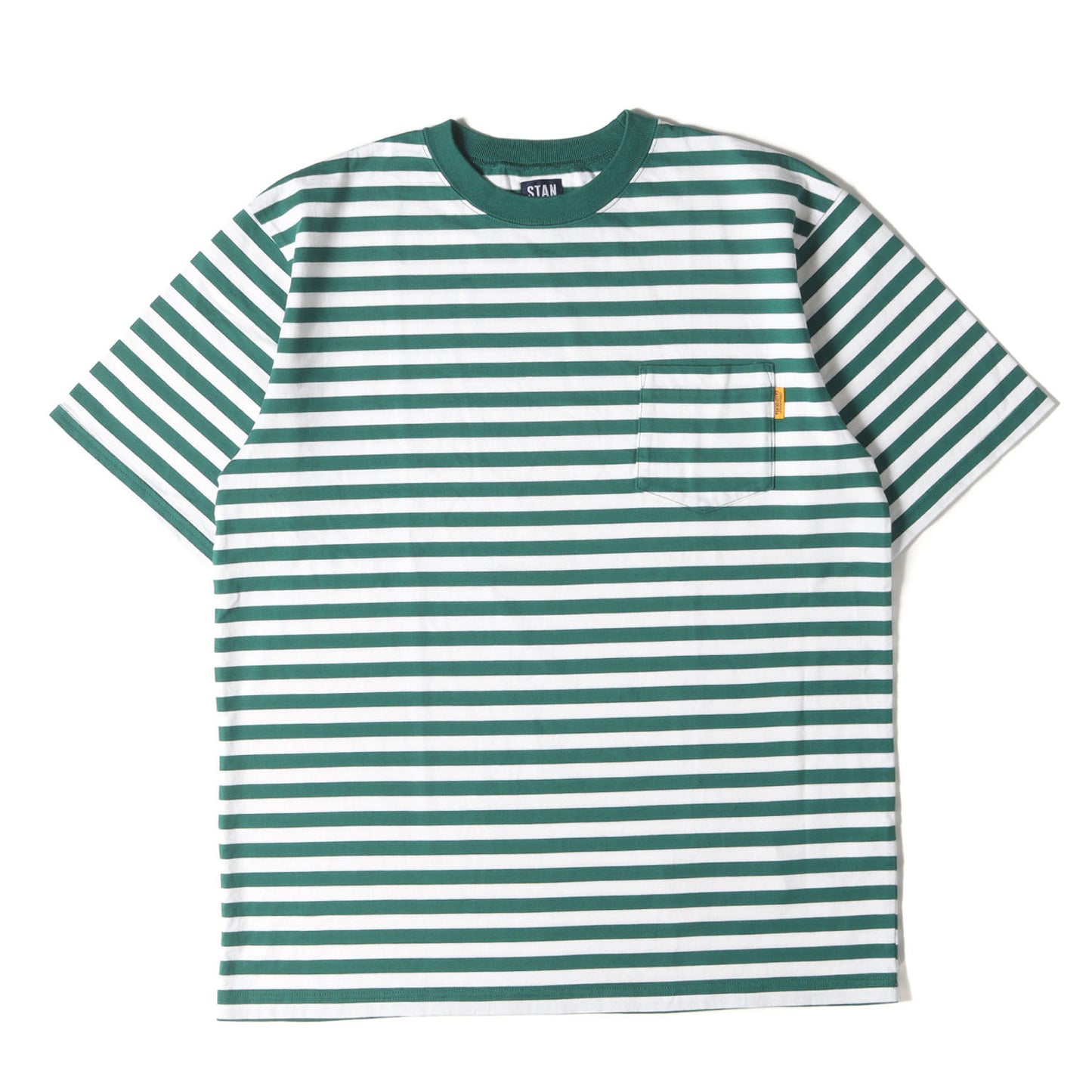 24SS ボーダー ヘビーウェイト ポケット Tシャツ (SD HEAVYWEIGHT BORDER T)