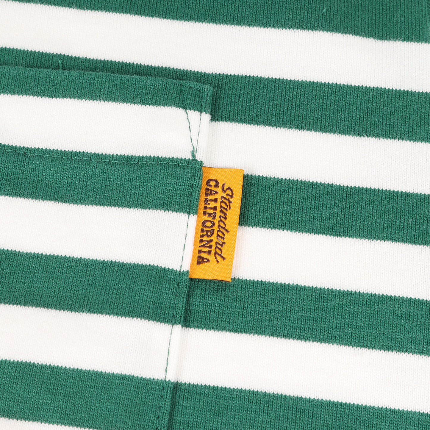 24SS ボーダー ヘビーウェイト ポケット Tシャツ (SD HEAVYWEIGHT BORDER T)
