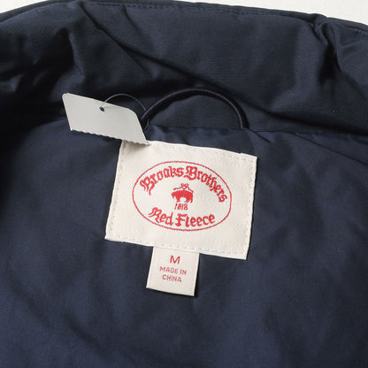MOON ウールツイードヨーク コットンナイロン パテッド ベスト / Red Fleece