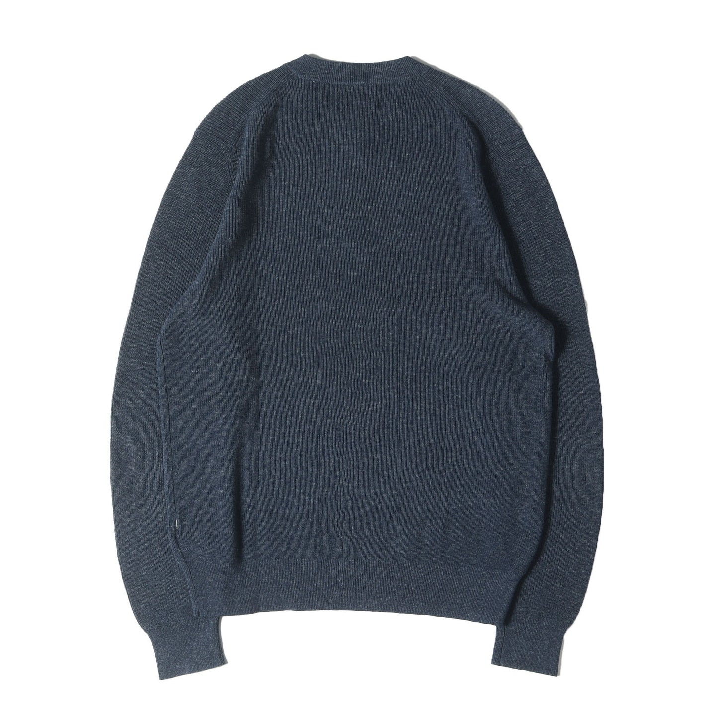 ヘンリーネック メランジ コットン ニット / セーター プルオーバー ニットソー 定番 ベーシック ビジネス ビジカジ オフィカジ アメトラ トラッド ラギッド Red Fleece