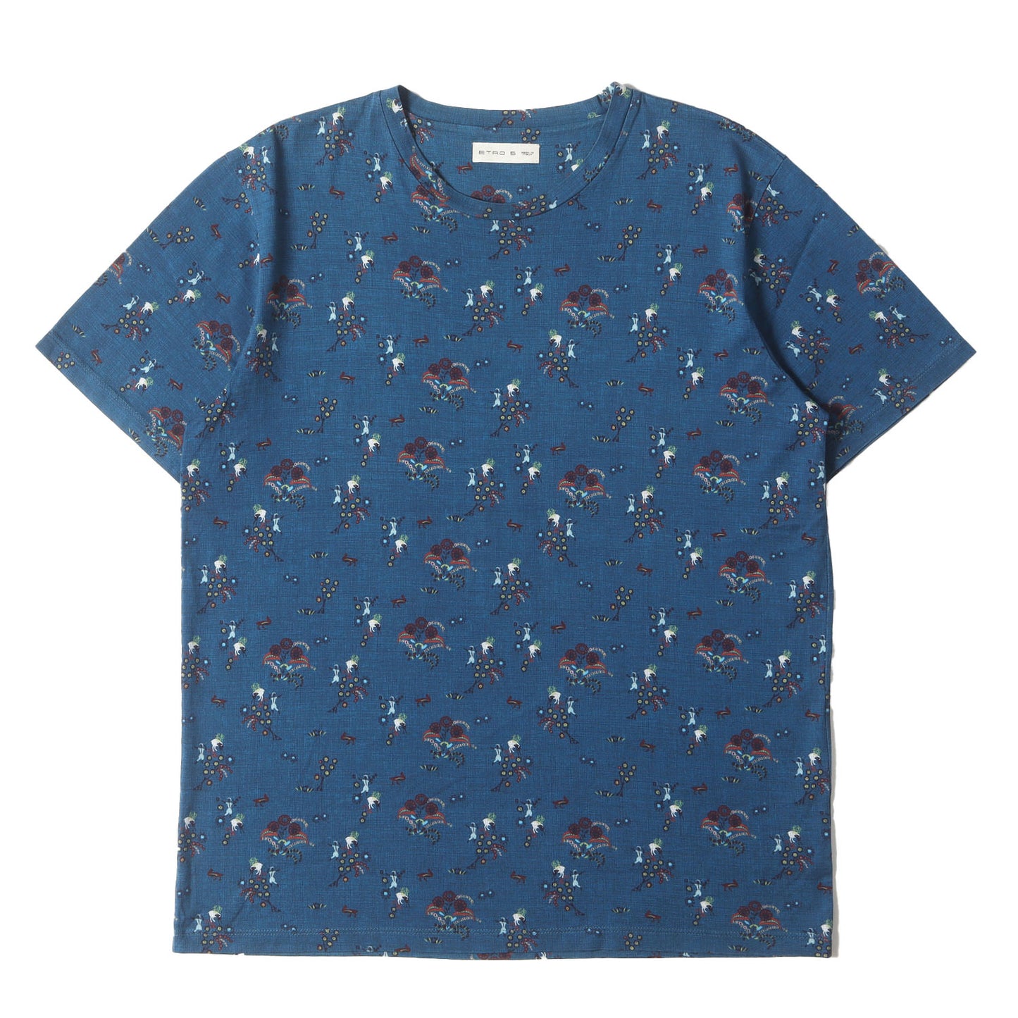 ジオメトリック 総柄 Tシャツ / MADE IN ITALY