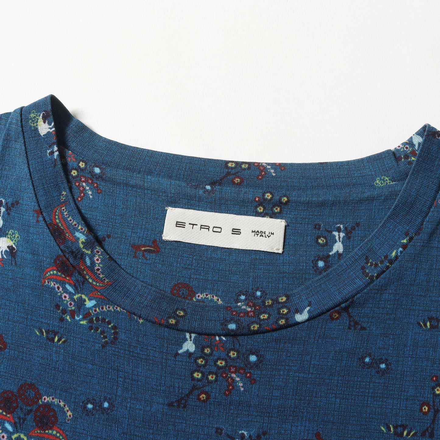 ジオメトリック 総柄 Tシャツ / MADE IN ITALY