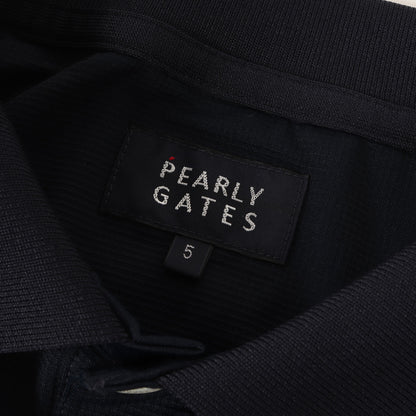 24SS グラフィック ロゴ ストレッチ ジャージー ポロシャツ (053-4160553)