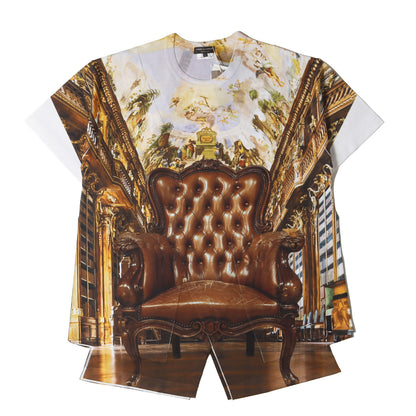 24SS トロンプルイユ グラフィック ジャージ Tシャツ (PM-T007)