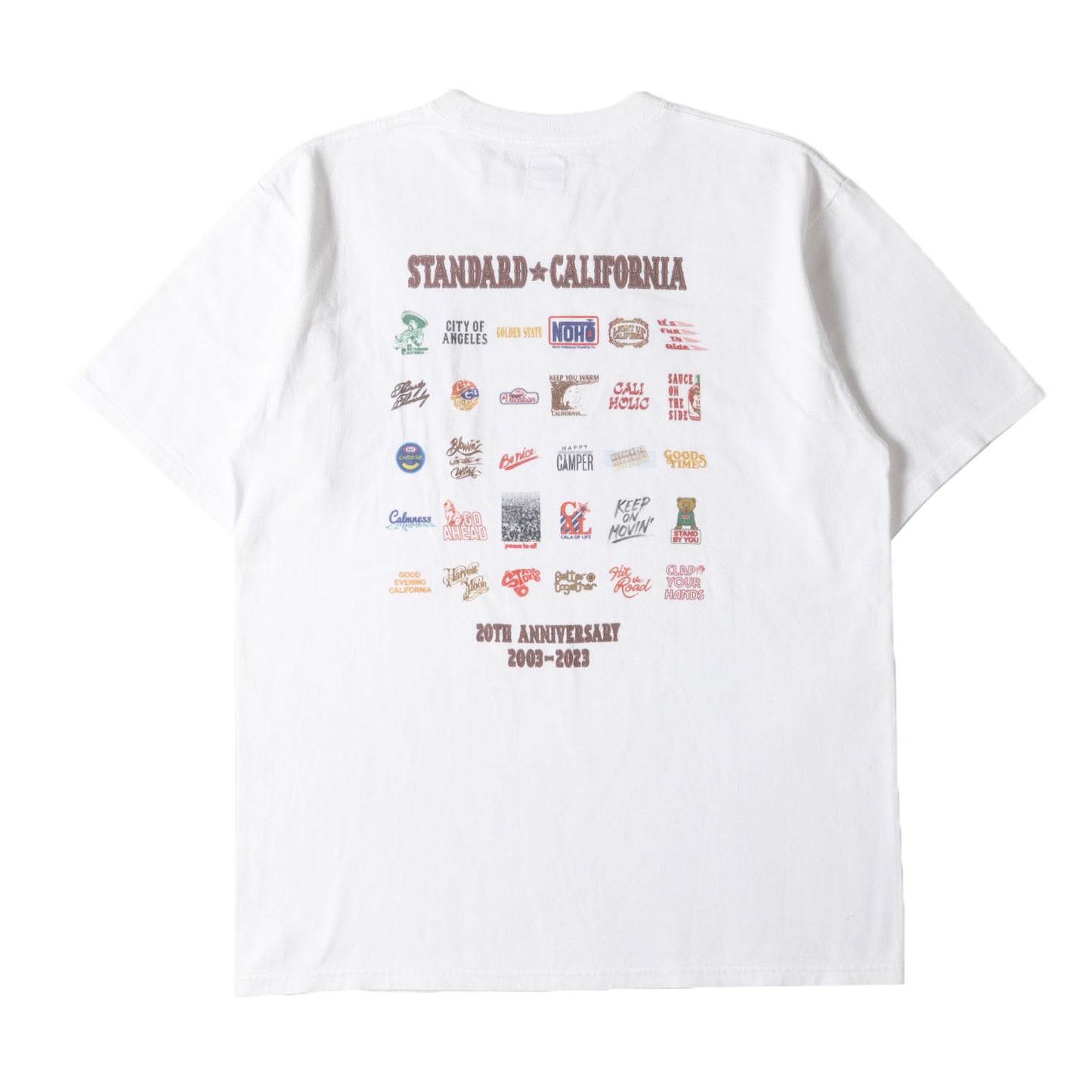 23AW 20周年記念 マルチロゴ ヘビー Tシャツ (SD 20th Anniversary Logo T)