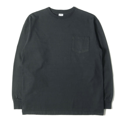 23SS ヴィンテージ ウォッシュ 加工 ヘビーウェイト ロングスリーブ ポケット Tシャツ(SD US HEAVYWEIGHT POCKET LS VINTAGE WASH)