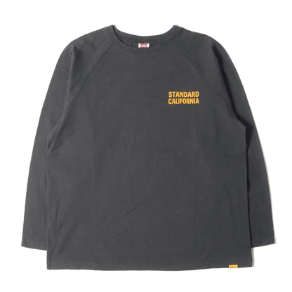 24SS ロゴ ロングスリーブ ベースボール カットソー (SD US Cotton Logo Baseball T)