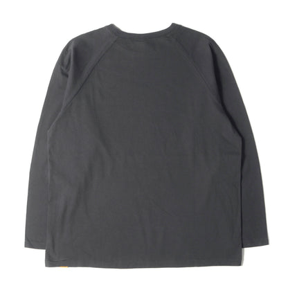 24SS ロゴ ロングスリーブ ベースボール カットソー (SD US Cotton Logo Baseball T)