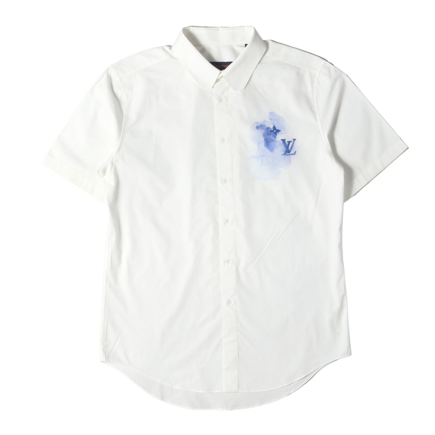 21SS グラフィック ペイント LV ロゴ 半袖 シャツ (RM211E D13 HLS42W)