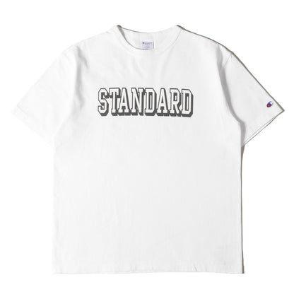 × Champion ヘビーウェイト グラフィック ロゴ Tシャツ (CHAMPION × SD MADE IN USA T1011 T) / MADE IN USA